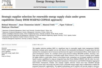energy strategy reviews cover